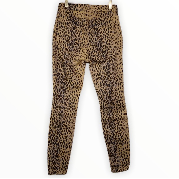 GOOD AMERICAN Good Waist Skinny Leopard Jeans NWT - Picture 2 of 6